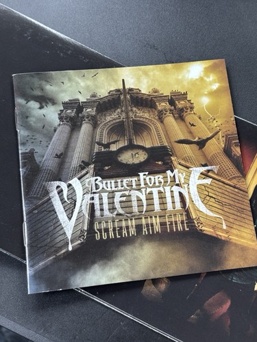 Scream Aim Fire by Bullet for My Valentine (CD, 2008) Fold Out, Lyric Sheet - Bild 9 von 11