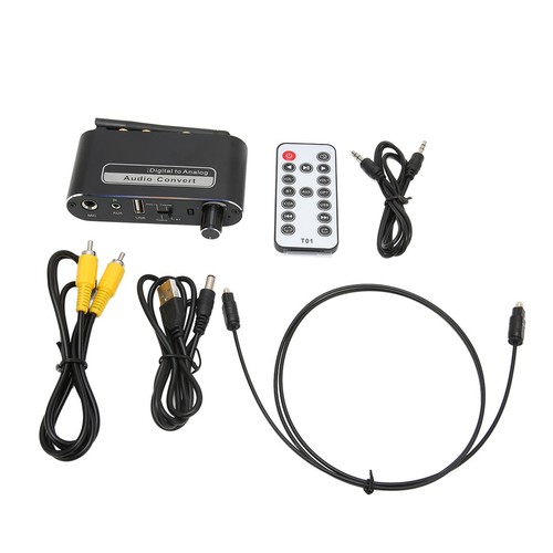 Bt 5.1 Digital Amplifier Hifi Stereo Analog To Digital Converter With Mic Fo SPC - Picture 1 of 12