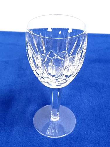 Waterford Crystal Kildare Water Goblets Glasses 7” Vintage Ireland