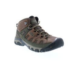 Keen Targhee Vent Mid Height Breathable Hiking Boots Mens Brown Hiking Boots 12