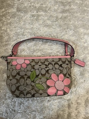 バッグ Coach Signature Pink Bleecker Bag Y2K Coach F14724 Limited Edition Signature Bleecker Daisy