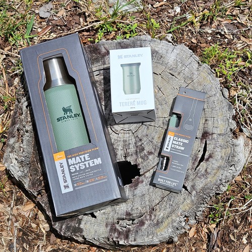 US ๐บ๐ธ GREEN TERERE Mate System STANLEY acciaio inox KIT ORIGINALE originale 1,2 L - Foto 15 di 33