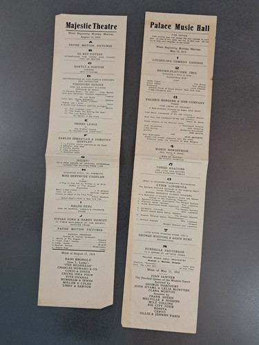 Vintage Theater Varieté Werbung Shows Komödie Zaubertanz & mehr! - Bild 15 von 17