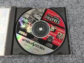Sega Saturn Soft Three Dirty Dwarfs Used