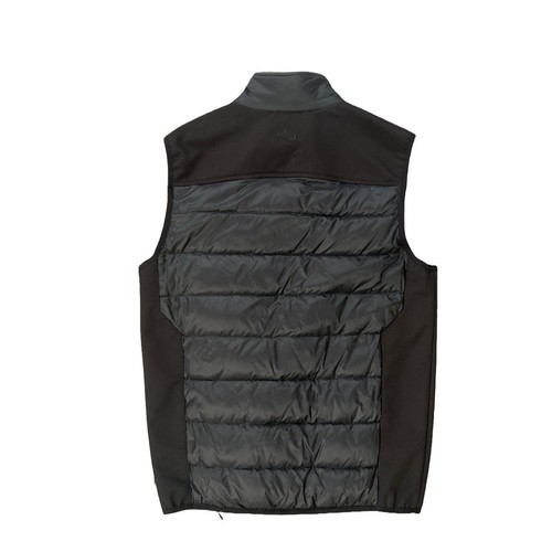 Chaleco Exterior Propel Negro Bolsillos con Cremallera Pato Aislamiento Bajo Ingeniería S - Imagen 6 de 8