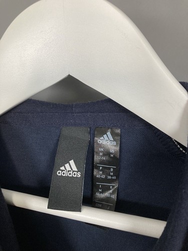 ADIDAS HOODED FULL ZIP Track Top - Age 12-14yrs - Navy - Great Condition - Boy’s - Picture 2 of 5