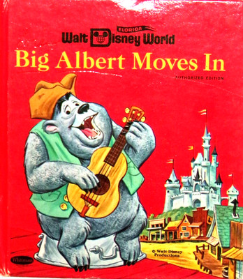 Big Albert Moves In, Walt Disney World Florida, 1971, Whitman 2533, VG+