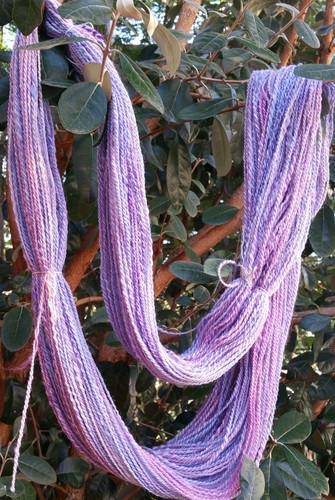 Handspun Yarn 50% Suri Alpaca 50% Optim Approx 195m 100g Fingering 4ply 13wpi - Picture 4 of 7