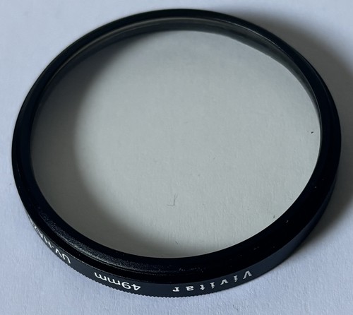 Vivitar - 49mm UV Ultra Violet / Haze Filter - Case / vgc - Picture 3 of 3