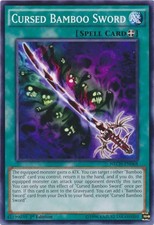 1x (NM) Cursed Bamboo Sword - NECH-EN068 - Common - 1st Edition  YuGiOh