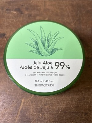Avon The Face Shop Jeju Aloe 99% Fresh Soothing Gel- 10.3 Fl OZ