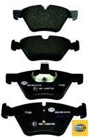 Hella 8DB355015-031 Bremsbelagsatz FüR Scheibenbremse Bremsbelagsatz FüR BMW