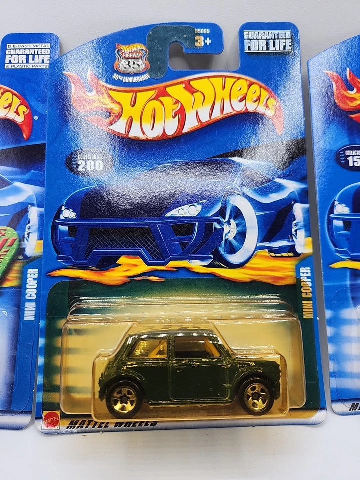 🔥🛞 Hot Wheels Mini Cooper 5x Lot - 2000 2002 First Editions🔥🛞 - Image 3 of 4