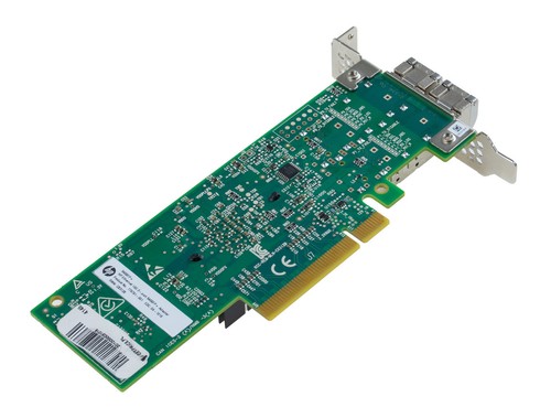 Mellanox HPE ConnectX-3 546SFP+ 2x 10GbE SFP+ 790314-001 2x MM 10GbE Low Profile - Zdjęcie 3 z 3