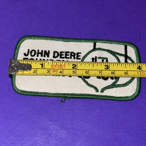 Vintage John Deere Foundry Waterloo, Iowa gestickter Aufnäher Traktor Bauernhof - Bild 3 von 3