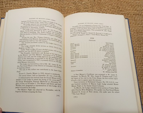 History of Beacon Light Lodge No. 701, F. A. M., J. Searle; HC - Bild 10 von 13