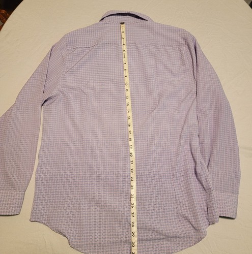 Report Collection X4 Performance Pink Geometrisch Stretch Knopfleiste Herren L 34-35 - Bild 4 von 6