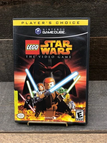 Lego Star Wars Player's Choice Nintendo Gamecube - Complete CIB Tested