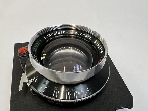 Schneider Symmar 210mm f/5.6 – Linhof-Verschluss + Technika-Platine Großformat - Bild 6 von 7