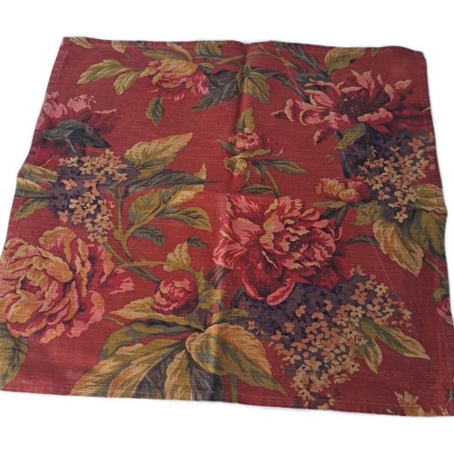 Set A Beautiful Table For 6 With These 20x20 Floral Cloth Napkins Granny Chic - Picture 2 of 6