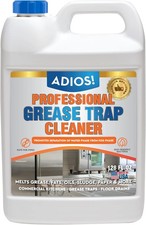 Grease trap cleaner enzyme formula removes fats oils grease drains