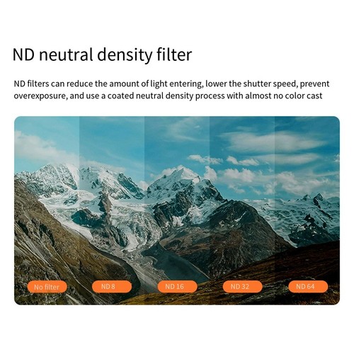 8 Piece Filter Set for DJI AVATA2 with ND UV CPL Optical Glass for Clear Views - Picture 4 of 16