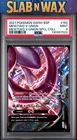 Pokémon tcg 2021 Swsh Black Star Promo Mewtwo V-Union #162 PSA 9