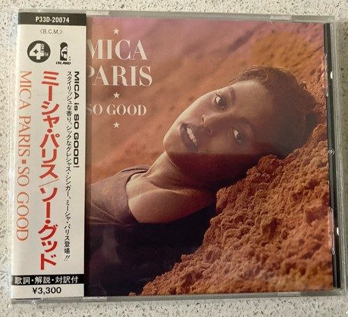 Mica Paris - So Good (CD) JAPAN OBI P33D-20074 **