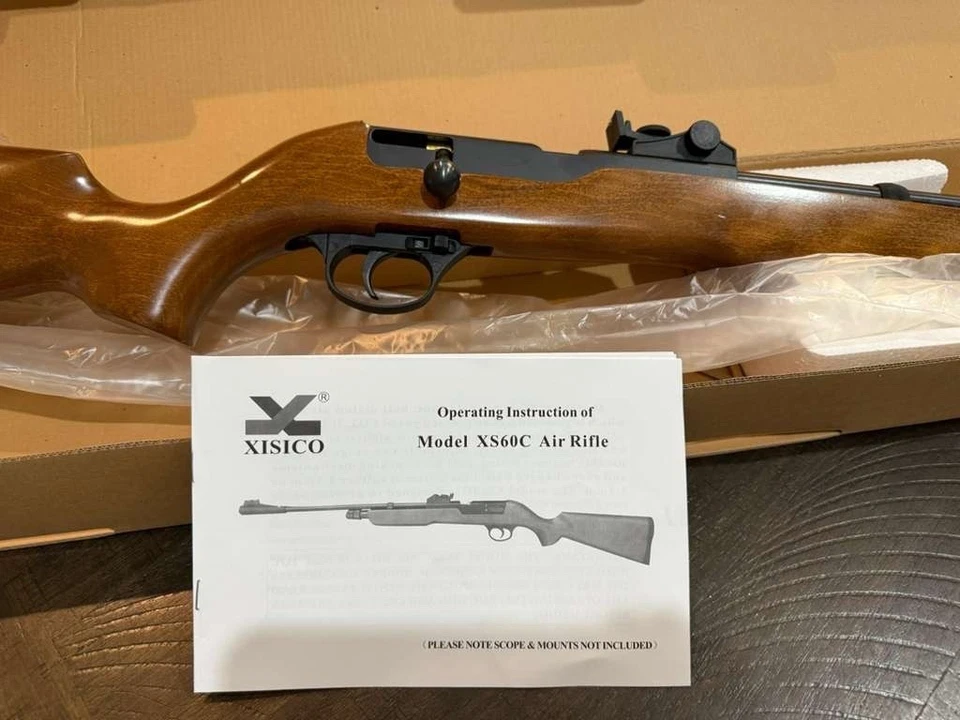 Rifle de aire comprimido Xisico .177 Cal XS60C 4,5 mm CO2 NUEVO Foto 2 de 4