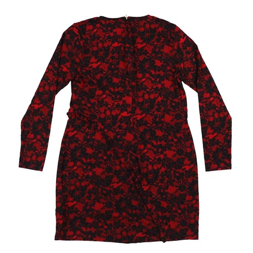 Michael Kors Women's Sweater Dress Lace Print Long Sleeve Crew Neck X-Large New - Picture 2 of 2