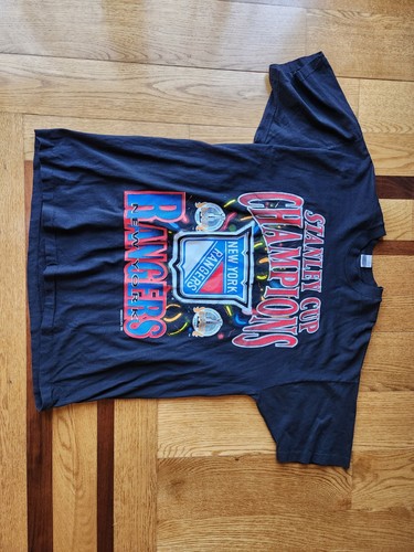 Camiseta De Colección 94 New York Rangers NHL Stanley Cup Champions Fruit Of The Loom XXXL - Imagen 2 de 12