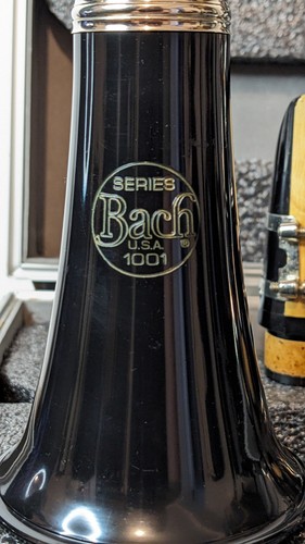 Bach Clarinet USA Series 1001 Boxed with case - Perfect Condition  - Picture 15 of 19