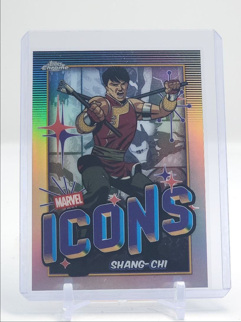 SHANG-CHI 2025 TOPPS CHROME MARVEL ICONS Q3824