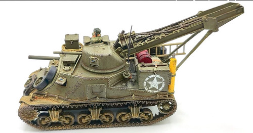 3D Printed 1/72/87/144 U.S. Army M31 TRV Tank Recovery Vehicle Model Kit - Bild 7 von 7