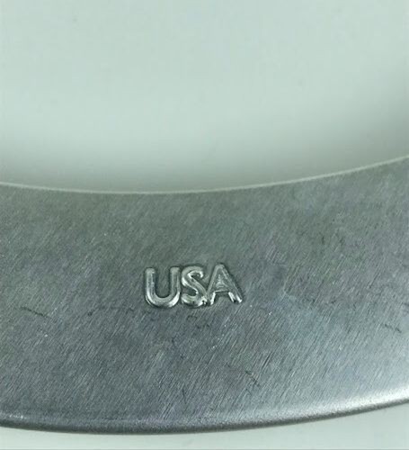 The Pampered Chef Baking 10 inch Pie Crust Shield Silver Made In USA Ships Fast - Picture 3 of 3