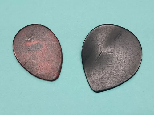 Vintage Used Fender F Logo & Gibson Star Picks 60s 