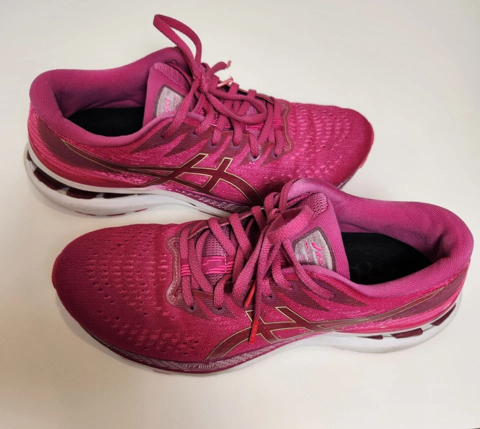 Zapatillas deportivas ASICS Gel-Kayano 28 para mujer 9,5 rosa intenso magenta cojín Foto 3 de 4
