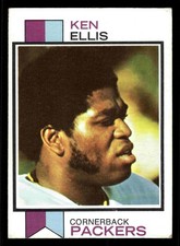 1973 Topps Ken Ellis #340 - Green Bay Packers