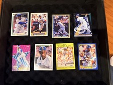 Ken Griffey Jr Card Lot 8 Vintage 1990s Upper Deck Topps Inserts Mariners HOF