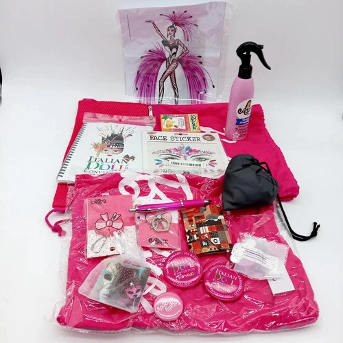 Italian Barbie Doll Convention 2024 goody bag quite a bundle see pics