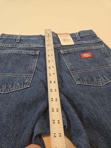 Dickies Jeans Herren 32x30 Blau Denim Relaxed Fit Straight Leg Workwear 132893SNB - Bild 7 von 11