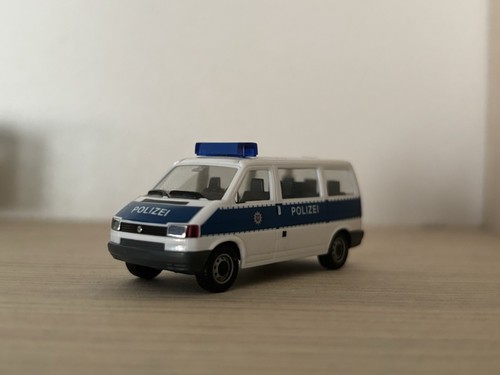 Herpa T4 Caravelle Transporter Polizei Gebraucht
