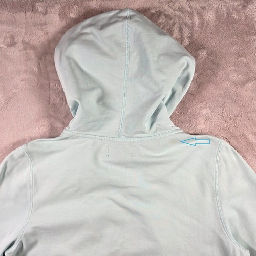 Sudadera con capucha vintage Polo Jeans Company cremallera completa para mujer grande deletreada Y2K retro - Imagen 10 de 12