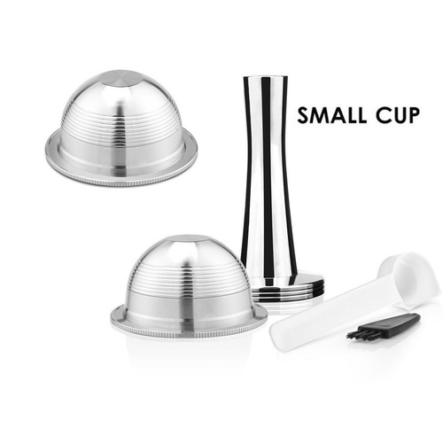 Stainless Steel Refillable Coffee Pods Compatible for Nespresso Vertuo Reusable - Picture 9 of 35