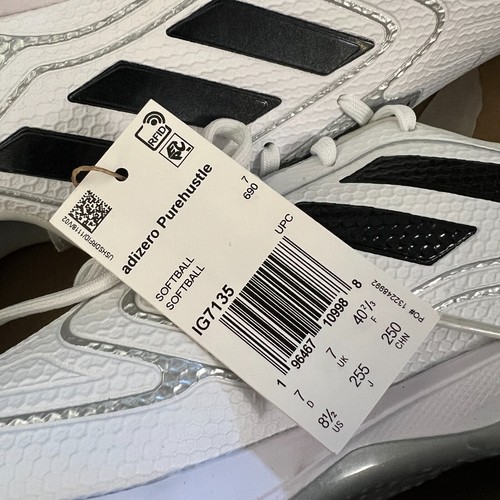 Botines de metal Adidas Adizero PureHustle 3 Elite Softbol para mujer TALLA 8,5 IG7135 - Imagen 14 de 14