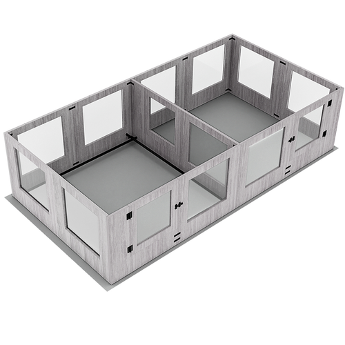 Groß Wurfbox Welpenbox Wurfkiste Welpenschutzleisten Schlafplatz Glas + Holz XXL - Bild 8 von 9