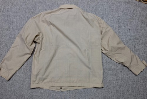 Burberry London Beige Men's 90s Nova Check Bomber Jacket Made in England Size M - Picture 14 of 18