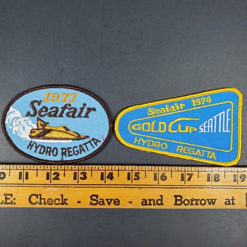 5 - VTG 1970's SEAFAIR HYDRO REGATTA Gold Cup Seattle Washington Patch Lot 74-78 - Picture 9 of 9