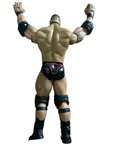 The Rock WWE 2003 Jakks Pacific Dwayne THE ROCK Johnson Wrestling Action Figure - Picture 4 of 5