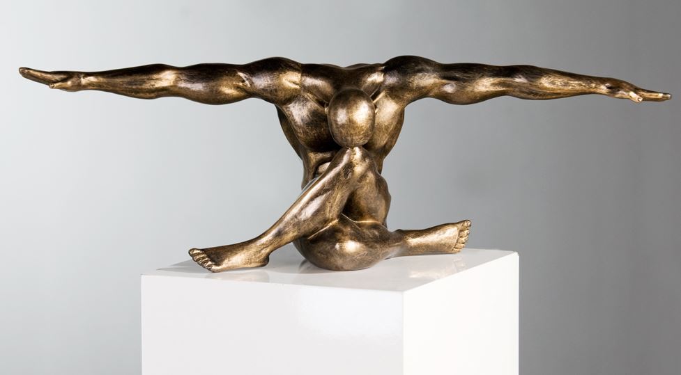 59794 scultura Cliffhanger da Poly Bronzo finish 20 x 61cm prezzo all'ingrosso e qualità affidabile 59794 scultura Cliffhanger da Poly Bronzo finish 20 x 61cm 61cm 61cm scelta migliore